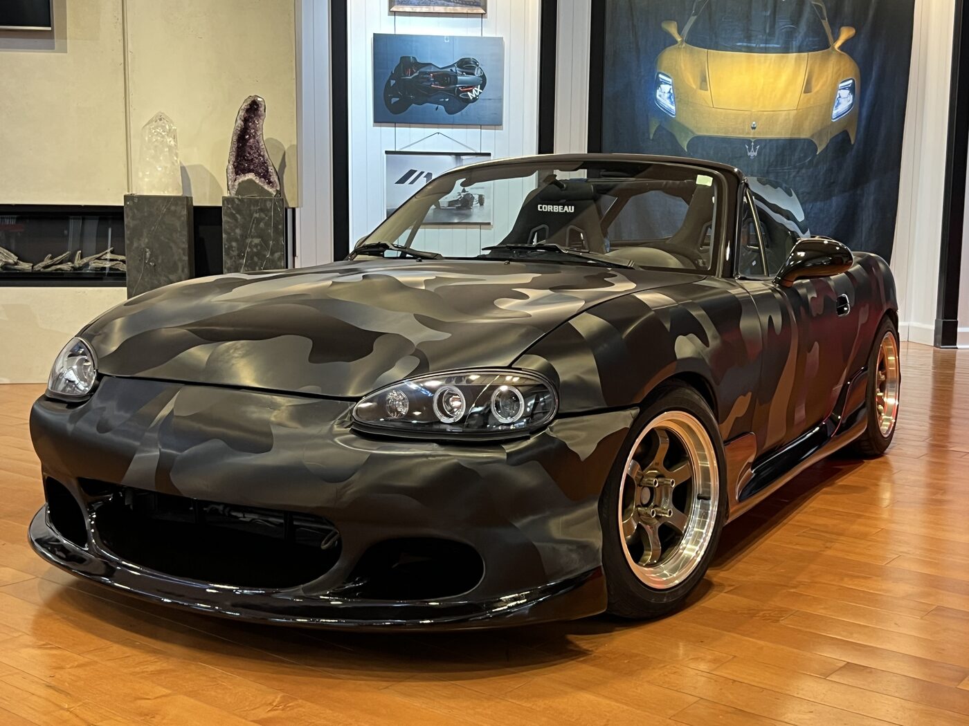 Vehicle wrap by Bentley Design